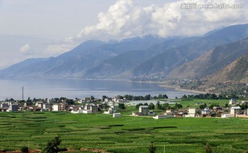 永胜程海湖