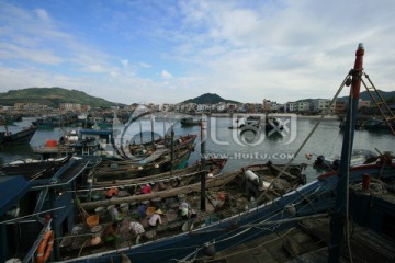 福建东山岛风光 海岛 渔港