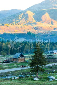 新疆布尔津禾木村