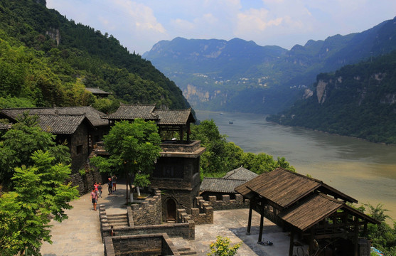 三峡风景 河流山川