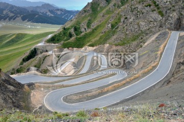 天山 盘山公路