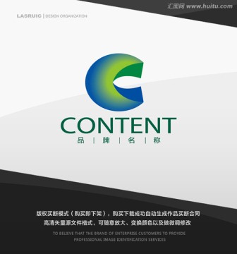 C字母logo 原创LOGO