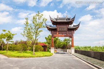 浦江首幡 牌楼