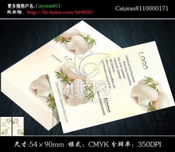 有機(jī)蔬菜草菇香菇名片