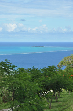 双色海水海岸