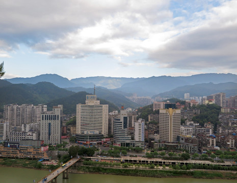 福建南平城市风光  延城风光