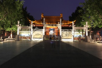 南京夫子庙夜景 文庙 孔庙