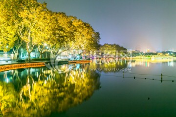 杭州西湖夜景