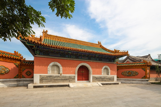 北京黄寺山门