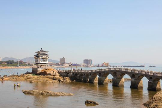 兴城海滨望海楼 葫芦岛海滨