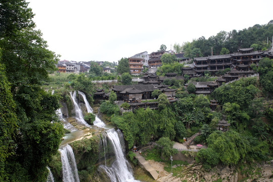 芙蓉镇山水风景