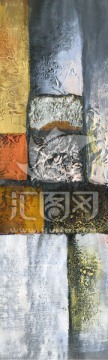 色塊抽象油畫 玄關(guān)端景畫