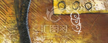 酒店裝飾畫 國外現(xiàn)代抽象畫