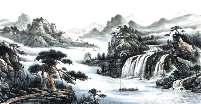 山水