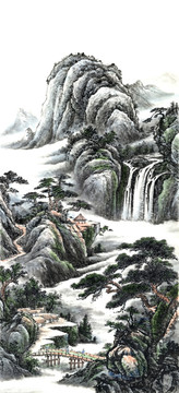 水墨山水