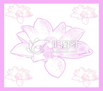 荷花花卉藝術(shù)天花集成吊頂
