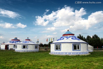 草原 蒙古包