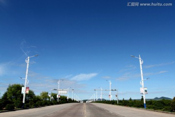 公路 道路 路灯