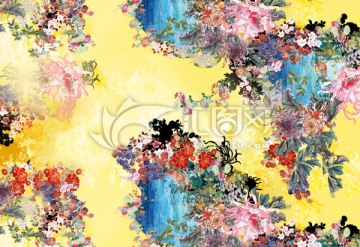中式菊花花型（未分層）