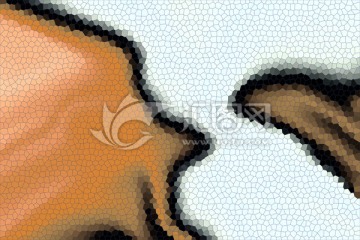 簡(jiǎn)潔色塊 不分層