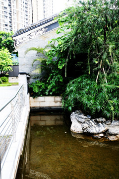 广州 猎德村 古建筑 旅游风光