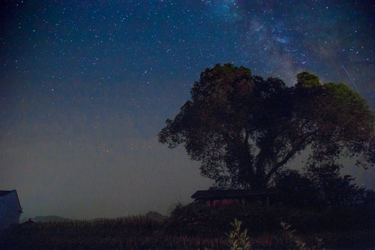 乡村夜空