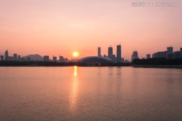 深圳湾日落