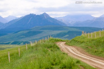 甘肃张掖山丹军马场祁连山草原