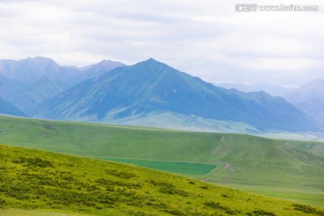 甘肃张掖山丹军马场祁连山草原