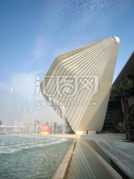珠海国际会展中心建筑局部