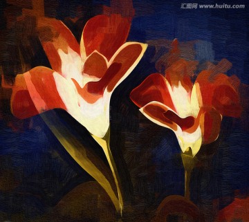 唯美裝飾畫(huà) 花