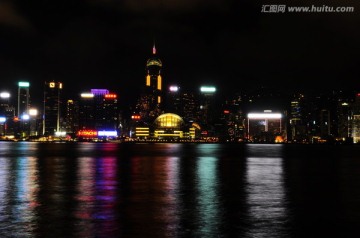 香港维多利亚港夜景