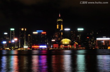 香港维多利亚港夜景