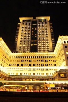 香港半岛酒店夜景