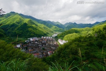 磐安榉溪村全景