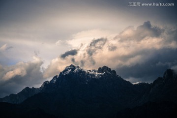 祁连山雪山风景