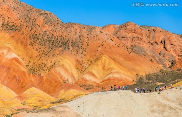 张掖丹霞地质公园风景