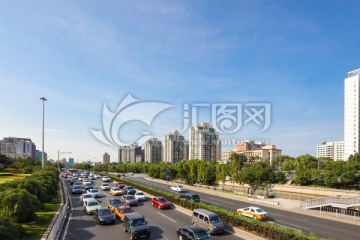 北京二环路 广渠门桥南侧