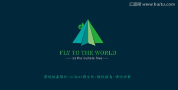 蝸牛logo 飛翔logo