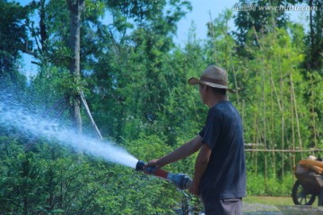 绿化洒水