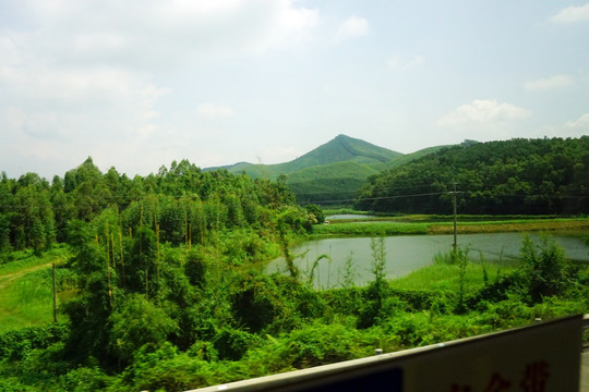 自然山坡风景