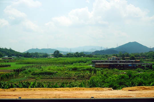 山坡自然风景