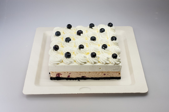 蓝莓芝士烘培甜点蛋糕