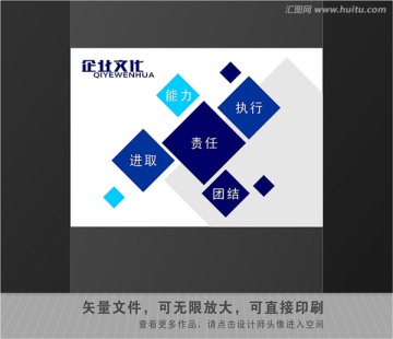 企業(yè)文化墻 公司標(biāo)語(yǔ) 背景墻