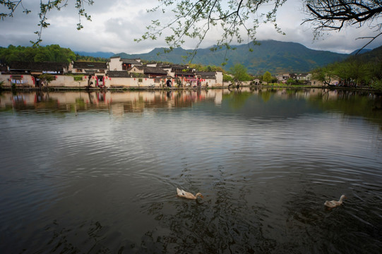 徽州宏村景色