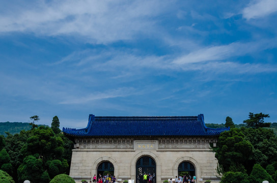 南京中山陵陵门