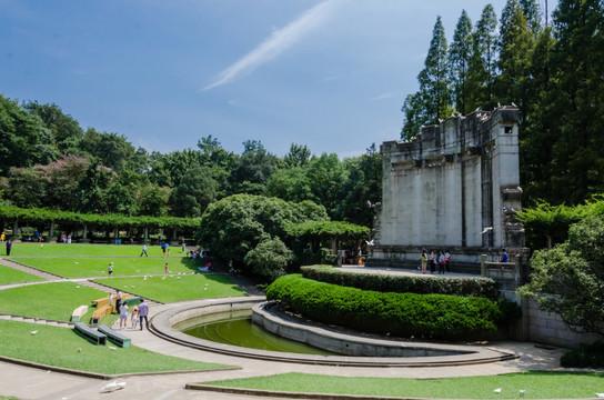 南京中山陵音乐台 中西合璧建筑