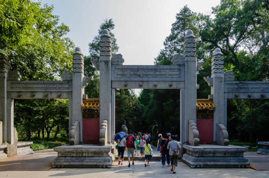 南京明孝陵神道 明朝帝陵