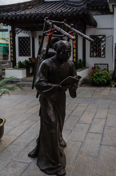江南贡院考生雕塑