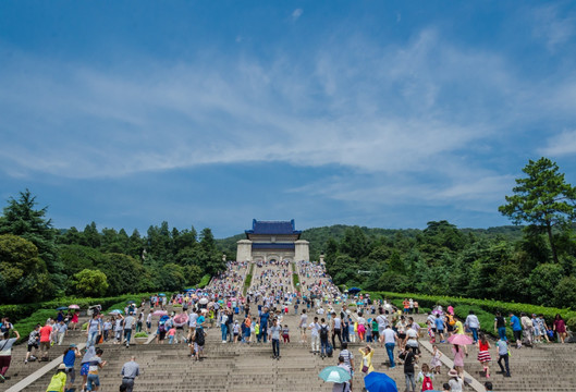 南京中山陵 谒陵